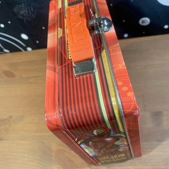 Iron Man 2 the Movie Tin Box Co 2010 Mini Collectible Lunchbox Marvel - Picture 14 of 16